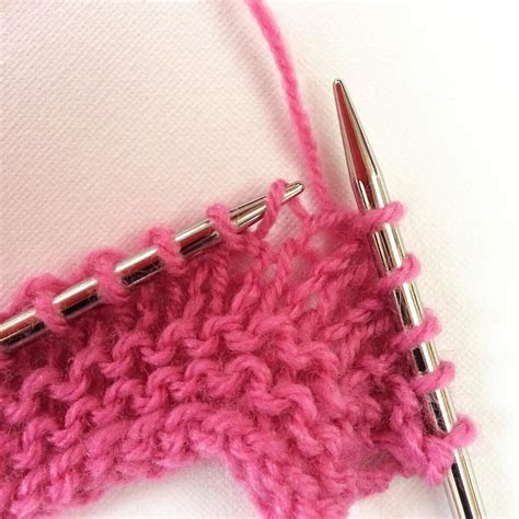 tutorial: knitting M1L and M1R increases - La Visch Designs