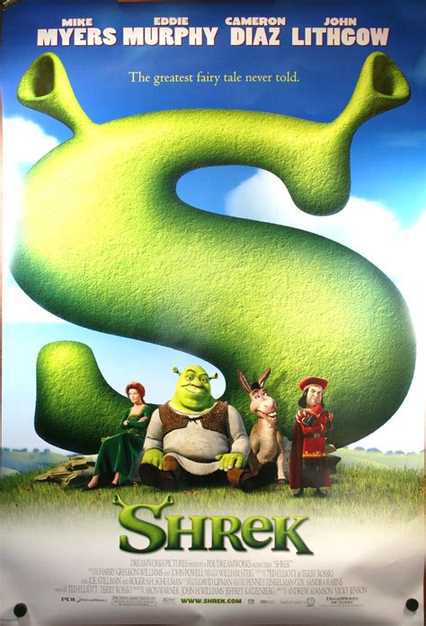 SHREK "1 Sheet" Movie Poster - Original Vintage Movie Posters