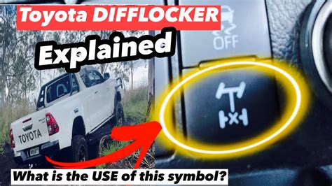 How to USE DIFF LOCK on your 4x4 - YouTube