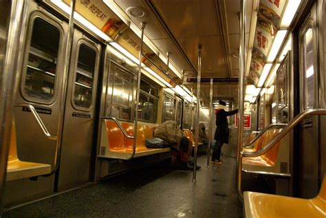 Inside a NYC subway train | There was me, the guy standing u… | Flickr