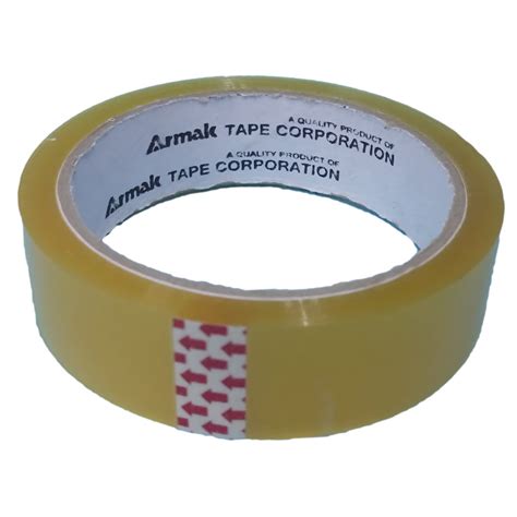 ARMAK scotch tape 1" x 50 yards (24mm x 50 yards) stationery, Hobbies ...