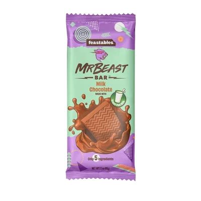 Feastables Mr Beast Bar Milk Chocolate - 2.11oz : Target