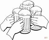 Ausmalbild Oktoberfest Der Feiertag Des Bieres  Ausmalbilder sketch template
