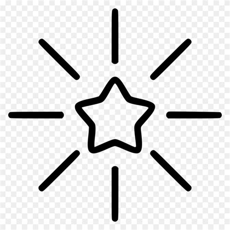 Glowing Star Emoji On Facebook - Glowing Star PNG - FlyClipart