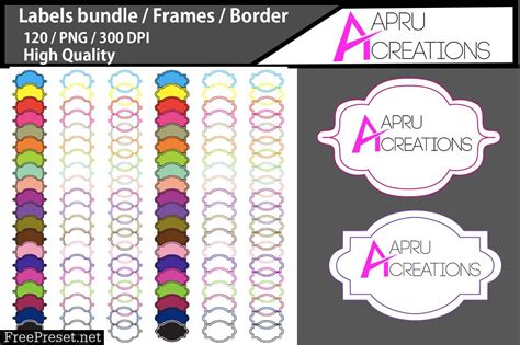 Label Frames Clipart 327453