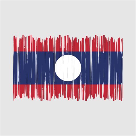 Laos Flag Brush 20477778 Vector Art at Vecteezy