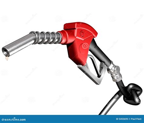 Gas Pump With Knotted Hose Royalty Free Stock Photo - Image: 5455695