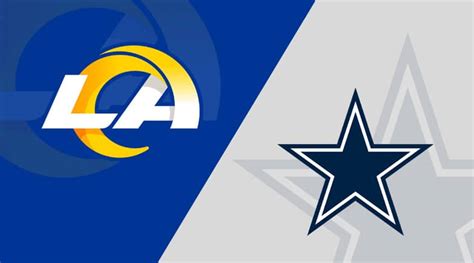 Los Angeles Rams vs. Dallas Cowboys Matchup Preview (9/13/20): Betting ...