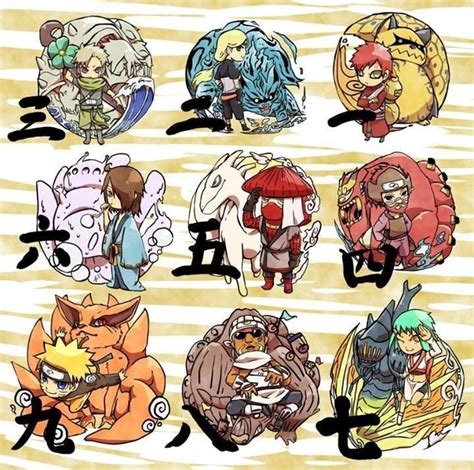 Tailed Beasts and the Jinchurikii | Anime, Tailed beasts naruto, Anime ...