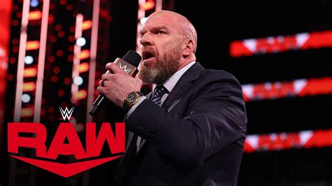 Triple H to the WWE Universe: “We ain’t going nowhere!”: Raw, April 3 ...