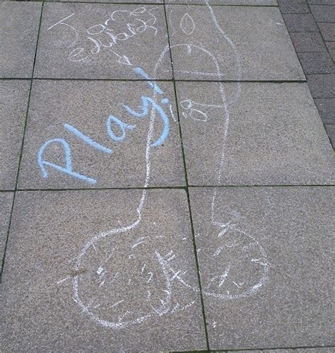 offensive-chalk-graffiti - Wrexham.com