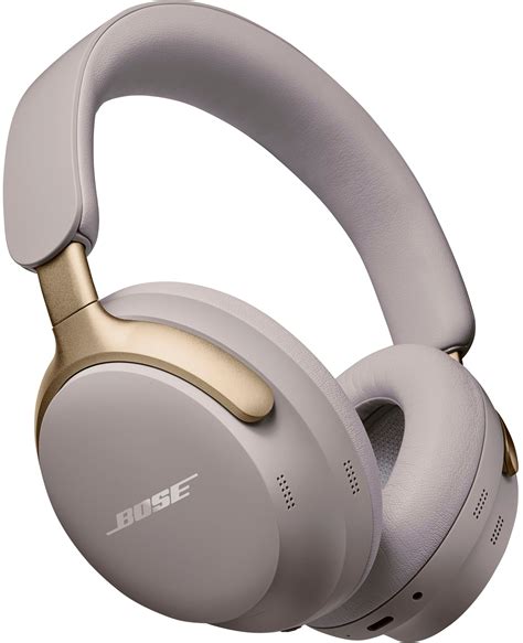 Bose - QuietComfort Ultra Wireless Noise Cancelling Over-the-Ear Headphones - Sandstone - Sansujyuku