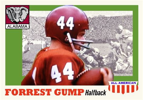 Bob Lemke's Blog: A Forrest Gump football card