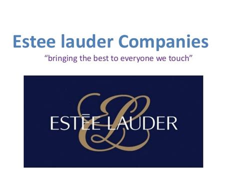 Estee lauder companies