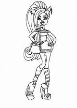Free Printable Monster High Coloring Pages Clawdeen Schools Out  sketch template