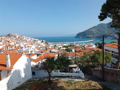 Town plot with amazing views to Skopelos town and the Sea - Skopelos ...