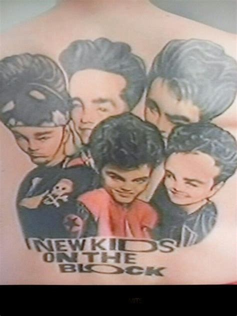 NKOTB Tattoo...not brave enough!! | Nkotb, Tattoos, Sketches