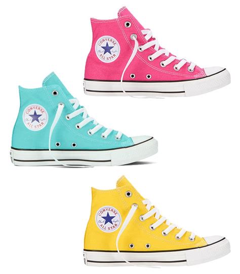 Converse high tops in colors - Soulcityguide