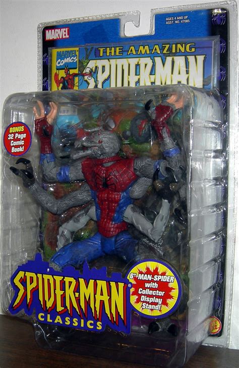 Man-Spider Action Figure Spider-Man Classics Toy Biz