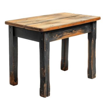 Wooden Black Table Free Photo, Table, View, Old PNG Transparent Image ...