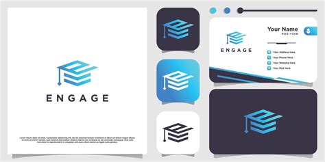 Study logo design with creative E concept idea 21498787 Vector Art at Vecteezy