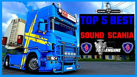 TOP 5 BEST SOUND SCANIA V8 ETS2 MODS 1.40,1.45 - YouTube