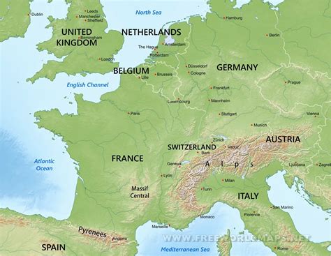 Rivers In Europe Map scrapsofme a political map of europe Physical Map ...