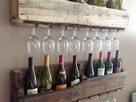 Diy Rustic Wine Rack | Home Design Ideas