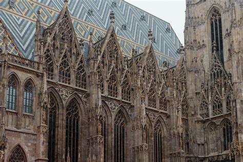 Facade of St Stephen's Cathedral in Vienna · Free Stock Photo