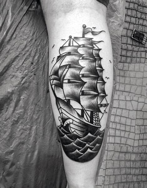 Top 75 Best Sailor Tattoos For Men - Classic Nautical Designs