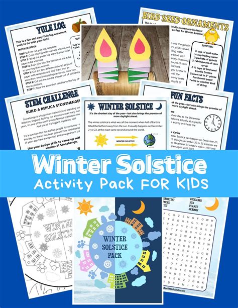 15 Winter Solstice Activities For Kids - Little Bins for Little Hands