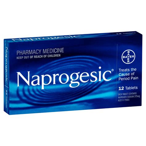 Naprogesic Period Pain Tablets 12 Pack