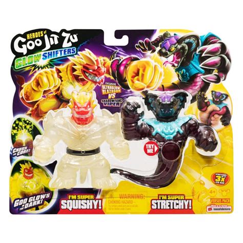 Heroes Of Goo Jitzu Series 8 Glow Shifters Versus Pack Assorted | Toys ...