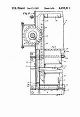 Patents Patent Guillotine Damper Sketch Coloring Page sketch template