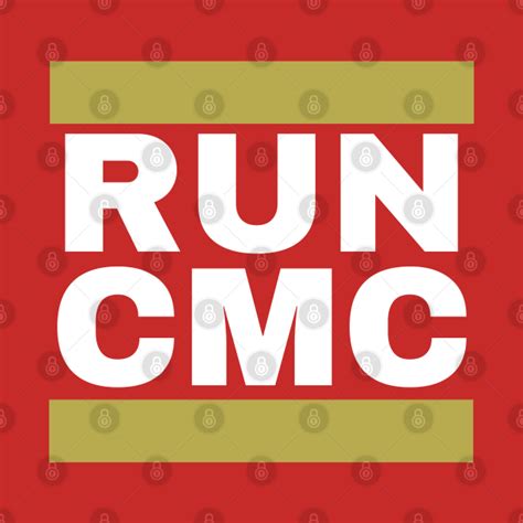 Run CMC (red) - 49ers - 49ers - T-Shirt | TeePublic