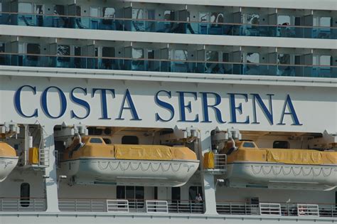 Cruise ship "COSTA SERENA" at Barcelona