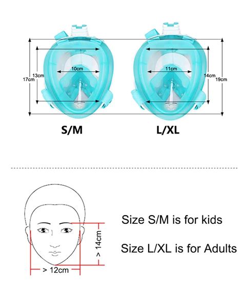 Diving Mask Underwater Scuba Anti Fog Full Face Diving Mask - SUNDOA ☼ Shopping