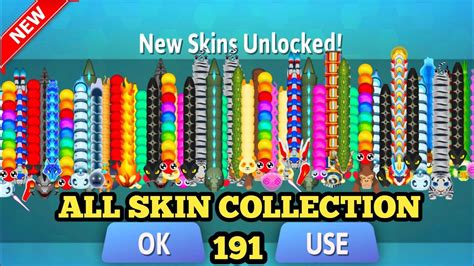 Snake.io My Best Skin Collection All Legendary Skin #snakeio # ...