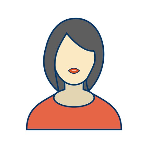 Female Avatar Icon Vector Illustration 423680 Vector Art at Vecteezy