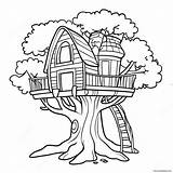 Magic Treehouse Coloring Page 56003 44317 sketch template