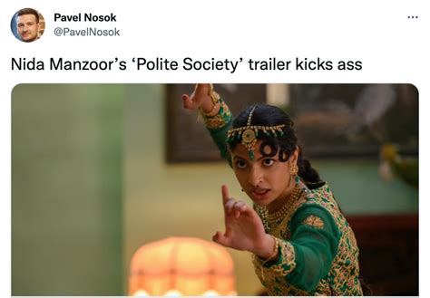 The Trailer for Polite Society Charmed the Internet, and Here are the Tweets to Prove It