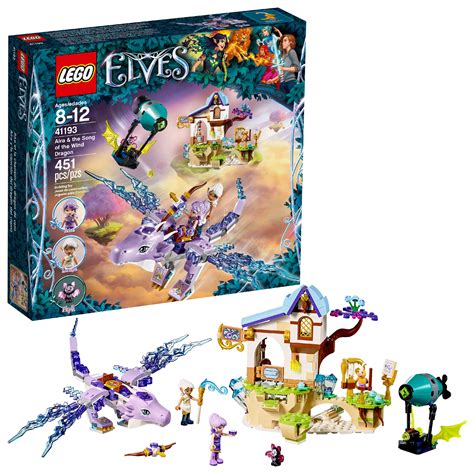 LEGO Elves Aira & the Song of the Wind Dragon 41193 - Walmart.com ...