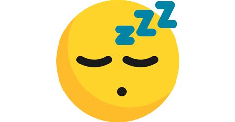 Bedroom emoji emoticon rest sleep sleeping free vector icon - Iconbolt