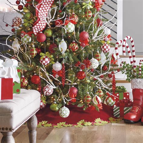 Holly Jolly Designer Christmas Tree - Grandin Road Blog