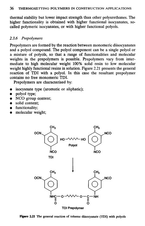 Polyol reaction with diisocyanate - Big Chemical Encyclopedia