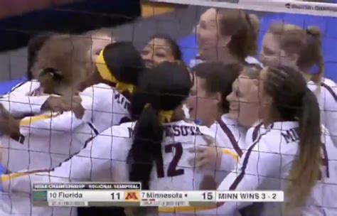 Gopher volleyball rallies to reach final 8 of NCAA tournament - Sports ...