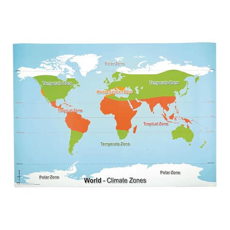 World Climate Zones Map