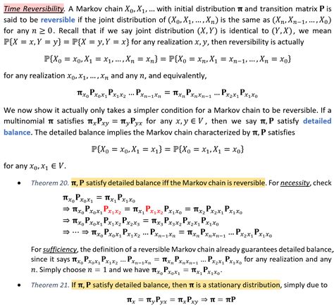 probability - An example of a reversible but reducible Markov chain ...