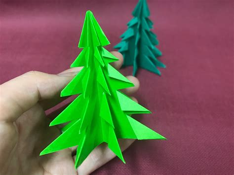 Tutorial #41: Origami Christmas Tree | The Idea King