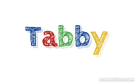 Tabby Logo | Free Name Design Tool from Flaming Text